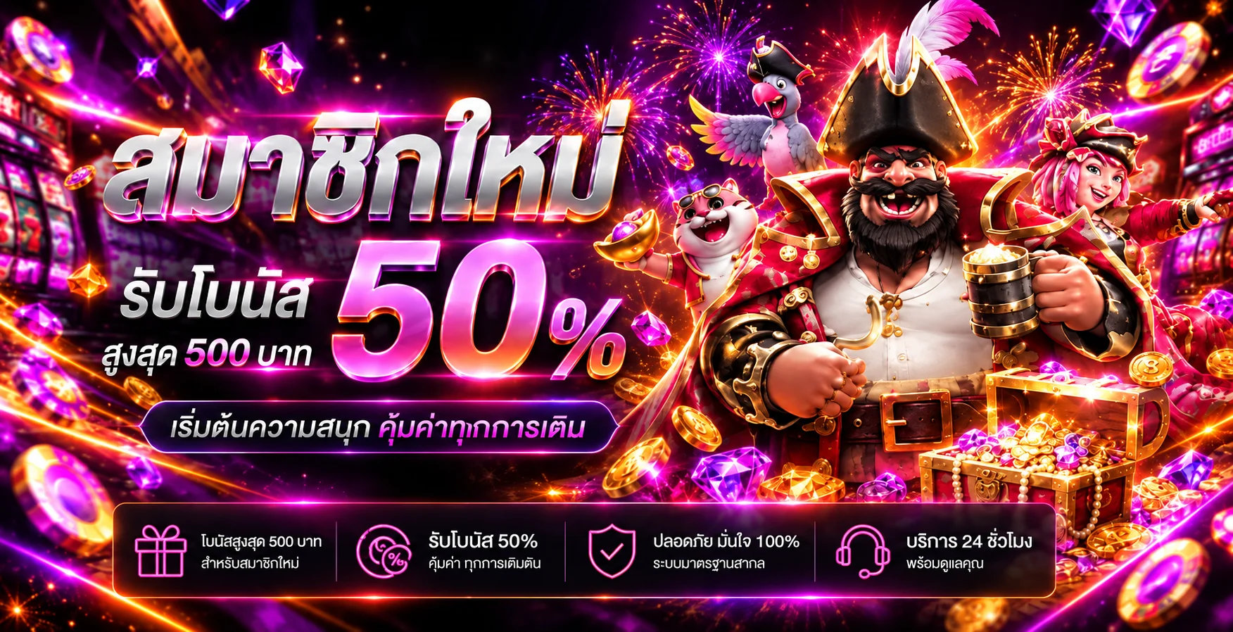 โปรโมชั่นสมาชิกใหม่ 789BETWAY และโบนัสตามเงื่อนไข